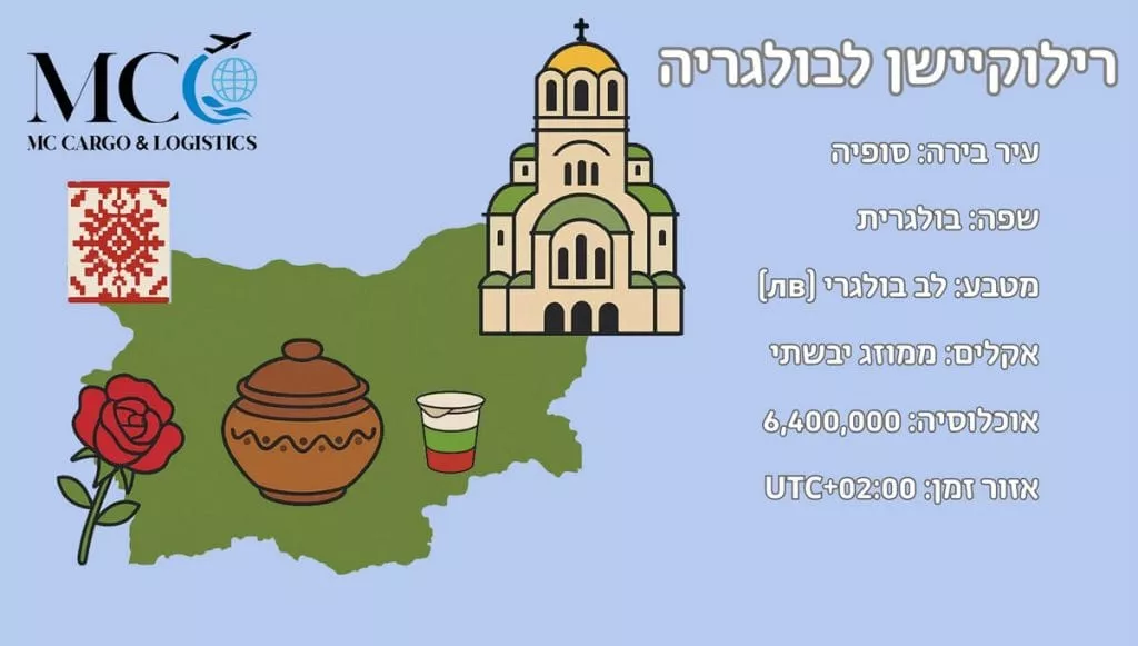 רילוקיישן לבולגריה